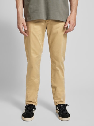 Levi's® Slim fit jeans met labeldetail, model '511' Beige - 4