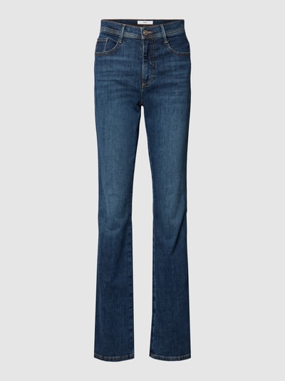 Brax Flared Jeans mit 5-Pocket-Design Modell 'MARY' Dunkelblau 2