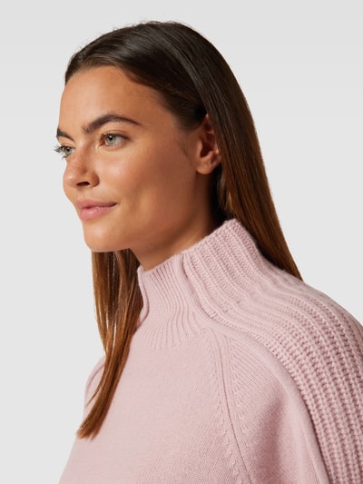 Calvin Klein Womenswear Strickpullover mit Stehkragen Rose 3