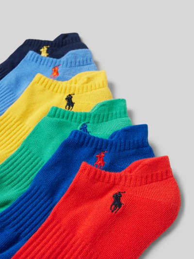 Polo Ralph Lauren Underwear Sneakersocken mit Logo-Stitching im 6er-Pack Modell 'SOLIDS' Gelb 2