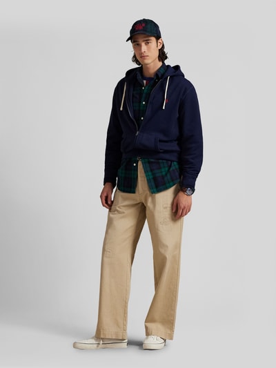 Polo Ralph Lauren Bluza rozpinana o kroju regular fit z mieszanki bawełny Granatowy 1