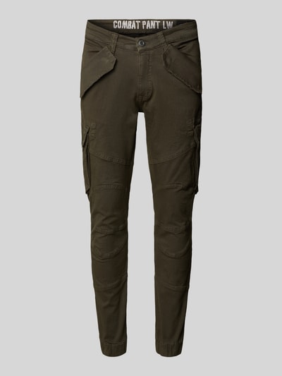 Alpha Industries Cargohose mit Gesäßtaschen Modell 'COMBAT PANT' Dunkelgrau 2