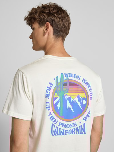 Levi's® T-Shirt mit Motiv- und Label-Print Weiss 3