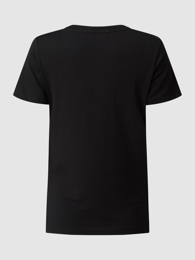 Guess T-Shirt mit Strasssteinen Black 4