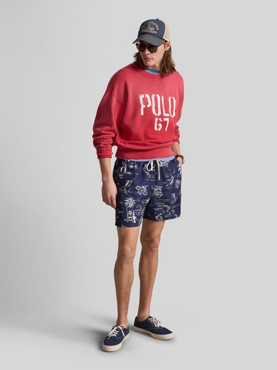Polo Ralph Lauren Underwear Regular Fit Badeshorts mit Tunnelzug Dunkelblau 1