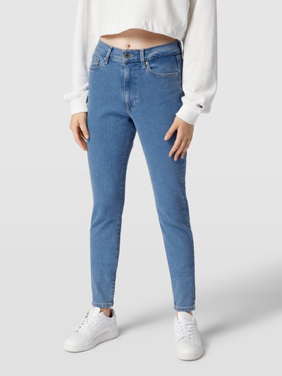 Tommy Jeans Jeans mit Label-Patch Modell 'Sylvia' Jeansblau 4