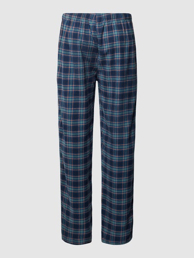 Götzburg Wäsche Pyjama-Hose mit Tartan-Karo Blau 3