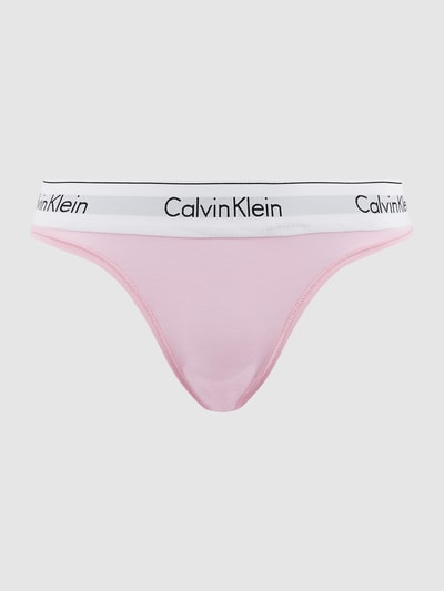 Calvin Klein Underwear String met stretch  Roze - 2