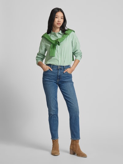 Gant Overhemdblouse met labelstitching Groen - 1