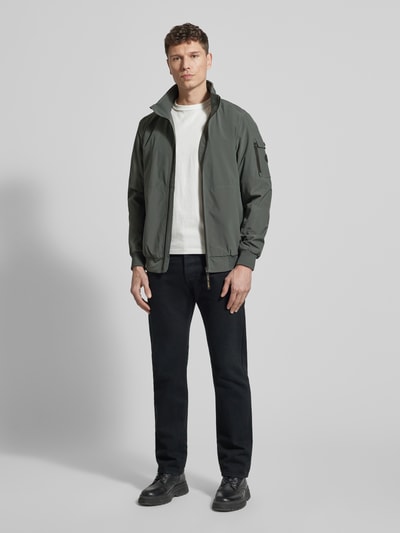 Cars Jeans Windbreaker mit Stehkragen Modell 'YETUR' Schilf 1