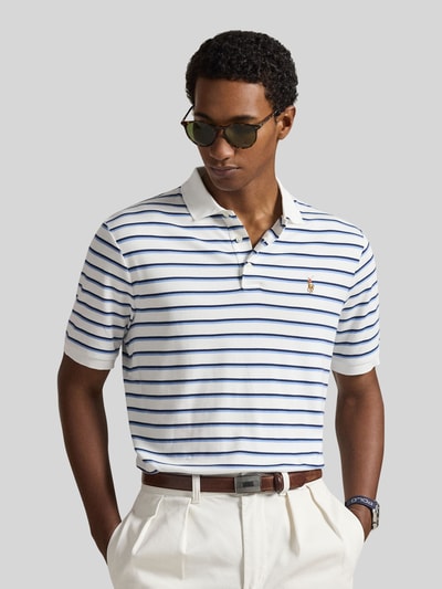 Polo Ralph Lauren Regular Fit Poloshirt mit Logo Stitching Weiss 4