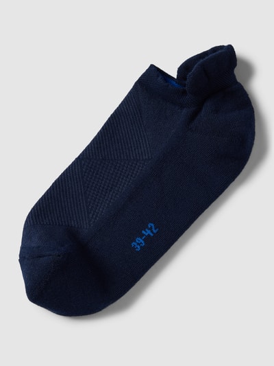 Burlington Sneakersocken mit Strukturmuster Marine 1