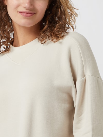 Tom Tailor Denim Sweatshirt mit Rundhalsausschnitt   Beige 3