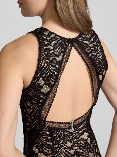 Guess Maxi-jurk met kant, model 'CHRISTEL' Zwart - 3