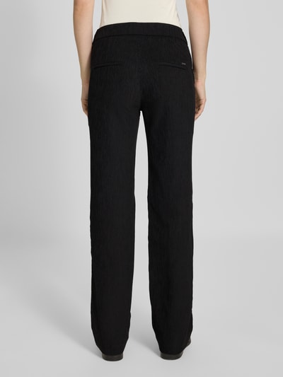 TONI Stoffen broek met elastische band, model 'Jenny' Zwart - 5