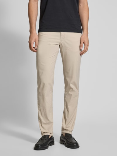 Brax Hose mit Eingrifftaschen Modell 'Cadiz' Beige 4