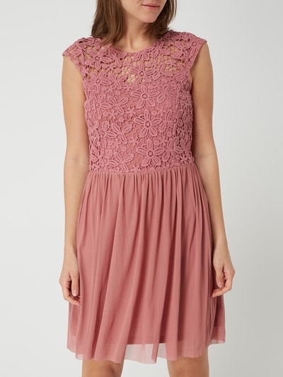 Only Kleid aus Häkelspitze und Tüll Rose 4