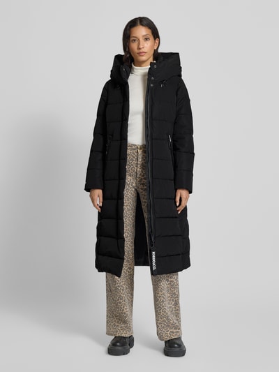 khujo Mantel mit Kapuze Modell 'Sensy' Black 1