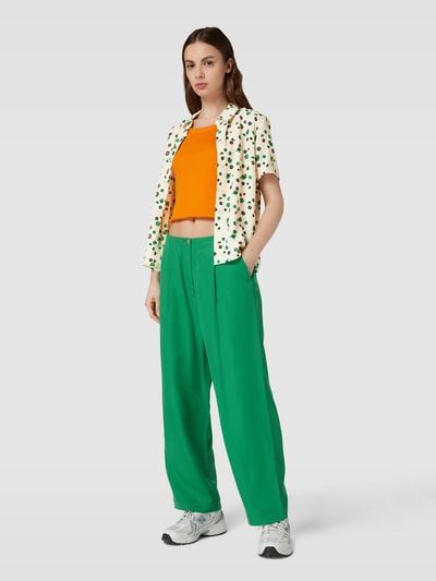 Marc O'Polo Denim Blouse van viscose met all-over print Offwhite - 1