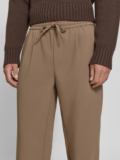 ONLY & SONS Weite Hose aus mit Bundfalten Modell 'WILL' Beige 3