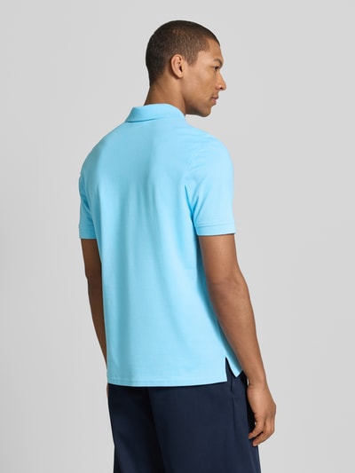 Christian Berg Men Koszulka polo o kroju regular fit z przeszyciami Oceaniczny 5