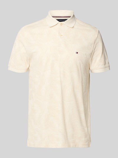 Tommy Hilfiger Regular Fit Poloshirt aus reiner Baumwolle Ecru 2