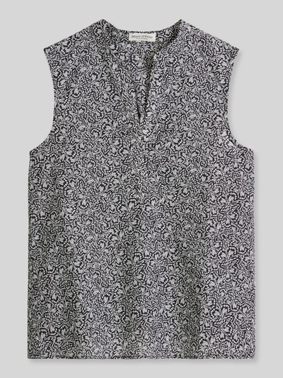 Marc O'Polo Loose Fit Blusentop aus reiner Baumwolle Marine 2