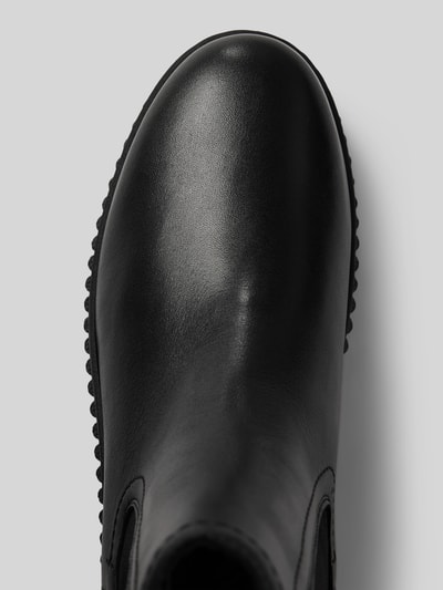 Marc O'Polo Chelsea Boots aus edlem Rindleder mit gerillter Plateausohle Black 3