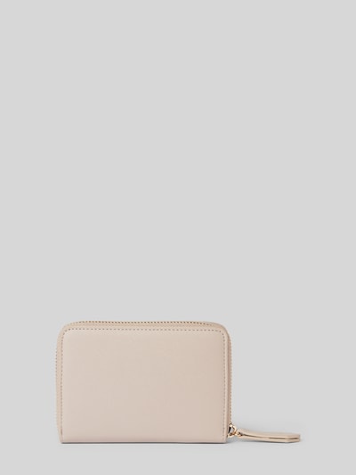 VALENTINO BAGS Portemonnee met labelapplicatie, model 'ZERO' Beige - 2