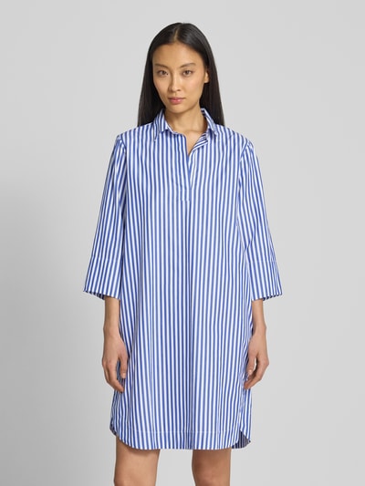 0039 Italy Knielanges Kleid mit 3/4-Ärmel Modell 'DERRY' Royal 4