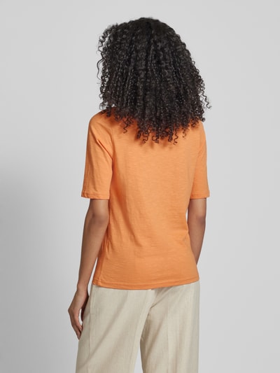 Soyaconcept T-Shirt mit Rundhalsausschnitt Modell 'Babette' Orange 5