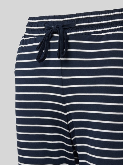 Christian Berg Woman Regular Fit Pyjama-Hose mit Tunnelzug Dunkelblau 2