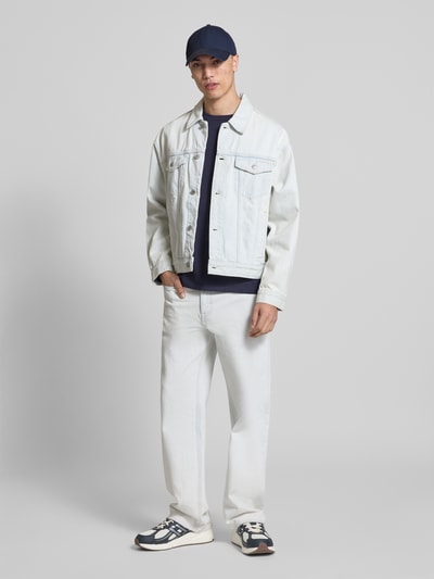Calvin Klein Jeans Regular Fit Jeansjacke aus reiner Baumwolle Modell '90S BLEACHOUT' Hellblau 1