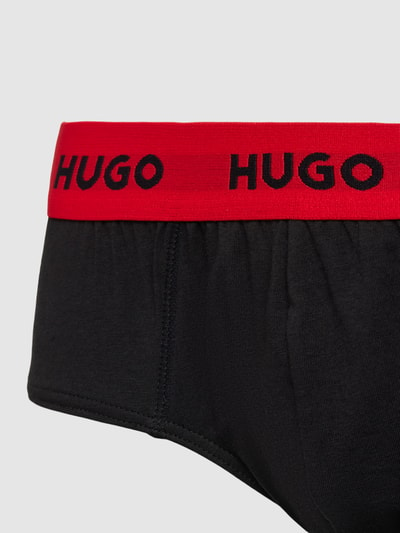 HUGO CLASSIFICATION Slip mit elastischem Bund im 3er-Pack Black 2