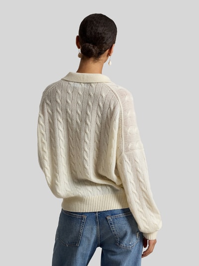 Polo Ralph Lauren Loose fit pullover van wol-mix met kasjmier-aandeel Offwhite - 5