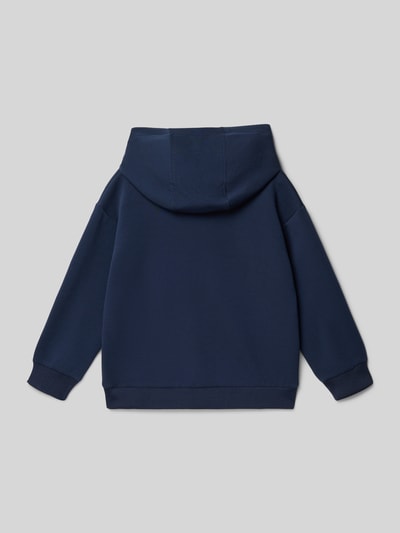 Produktfoto, Hoodie mit Print von Mayoral in Dunkelblau aus Baumwoll-Mix mit Stretch-Anteil, Regular-Fit, Stitching, kinder