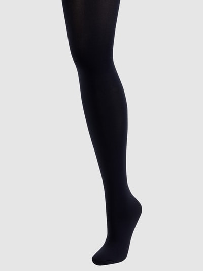 Wolford Strumpfhose in matter Optik Modell 'Velvet' - 66 DEN Marine 1