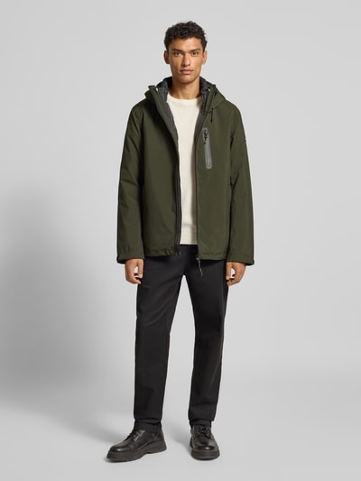 Killtec Jack met capuchon Olijfgroen - 1