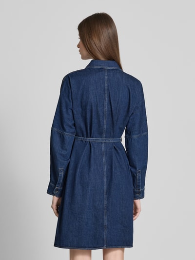 Weekend Max Mara Ausgestelltes Hemdblusenkleid aus Baumwoll-Denim Modell 'BALENIO' Jeansblau 5