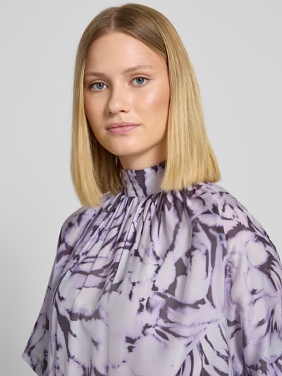 Windsor Blusenshirt aus Viskose-Seiden-Mix Flieder 3