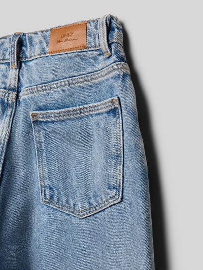 Only Straight Fit Jeans aus reiner Baumwolle Modell 'AUTHENTIC' Blau 2