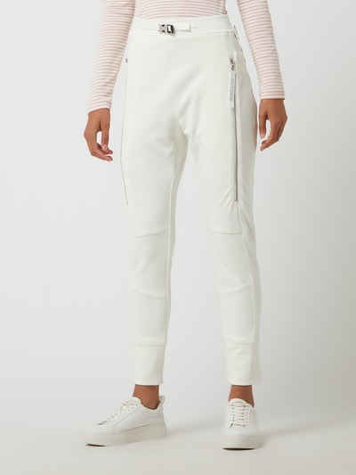 MAC Joggingbroek met stretch, model 'Future' Offwhite - 4