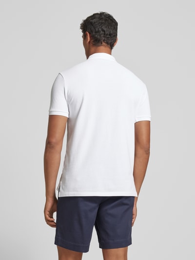 Polo Ralph Lauren Slim fit poloshirt met labelstitching Wit - 5