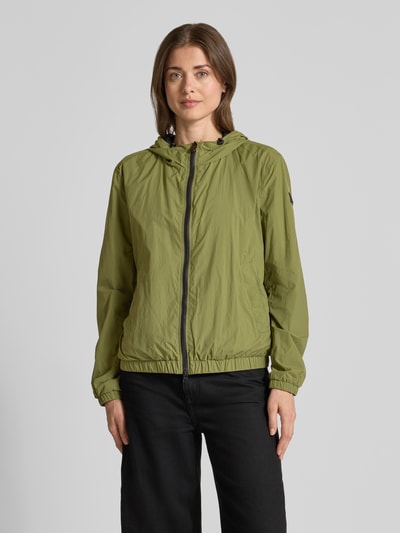 Peuterey Regular Fit Jacke mit Kapuze Modell 'Nigle' Oliv 4