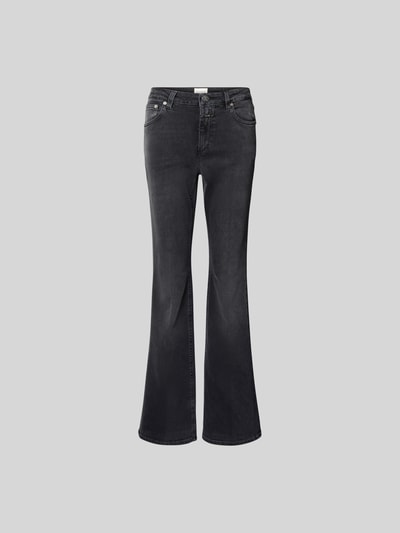 Closed Flared Fit Jeans im 5-Pocket-Design Dunkelgrau 2