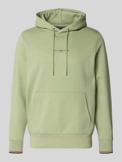 Tommy Hilfiger Regular fit hoodie van katoenmix Mintgroen - 2