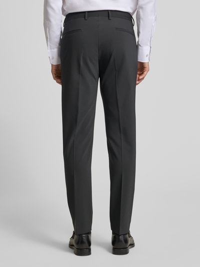 Strellson Regular fit pantalon met wol, model 'MADDEN 2.0' Zwart - 5