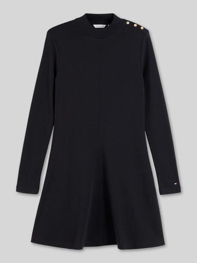 Tommy Hilfiger Körpernahes Freizeitkleid aus reiner Baumwolle Modell 'CODY F&F' Black 2