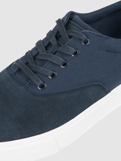 CK Calvin Klein Sneaker aus Textil und Veloursleder Dunkelblau 2