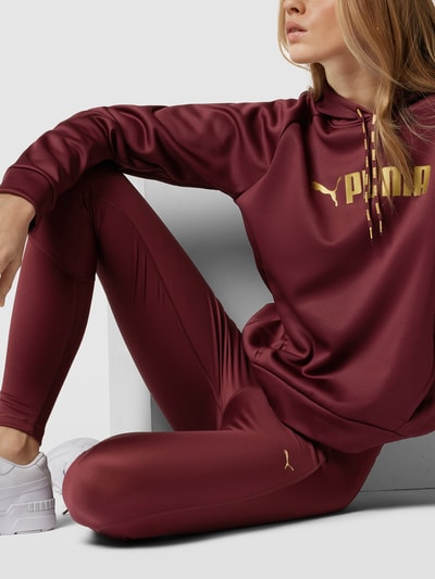 PUMA PERFORMANCE Legging met labelprint Bordeaux - 3